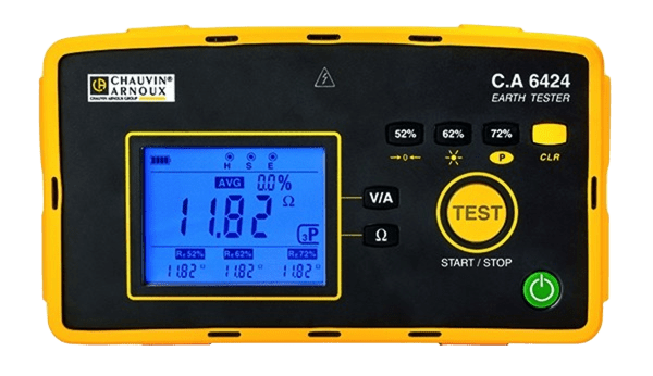 2P/3P Earth Tester - KRYKARD CA 6424 Earth Tester for 2P/3P
